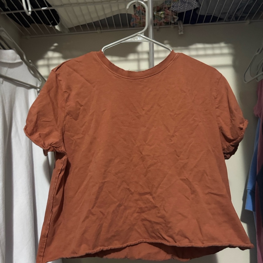 Rust Orange Women's Top